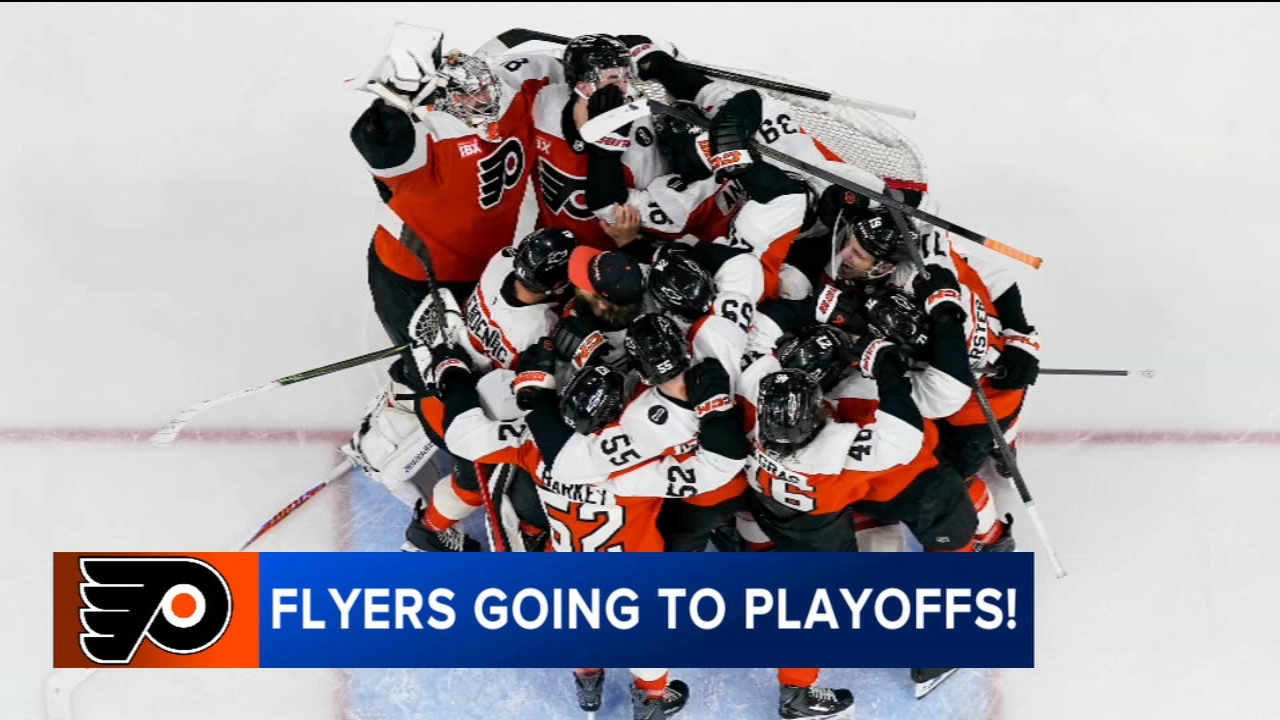 Flyers clinch playoffs for 1st time since 2020 after shootout win over Hurricanes