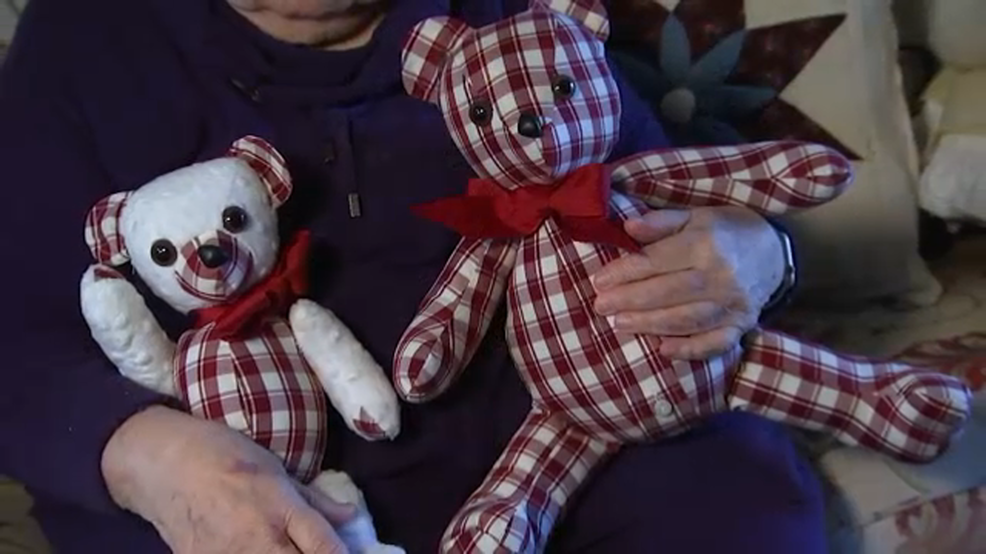 Pines Village resident makes memory bears to help others remember loved ones