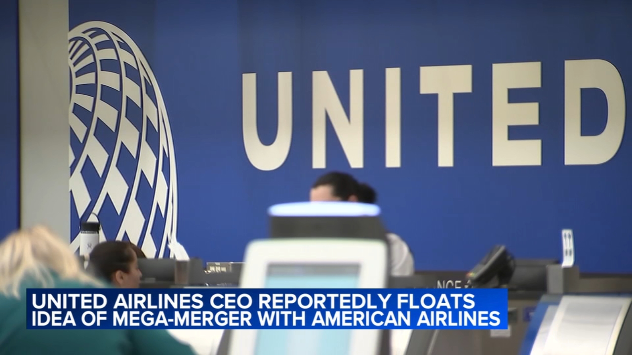 Chicago-based United's CEO floats idea of merger with American: report