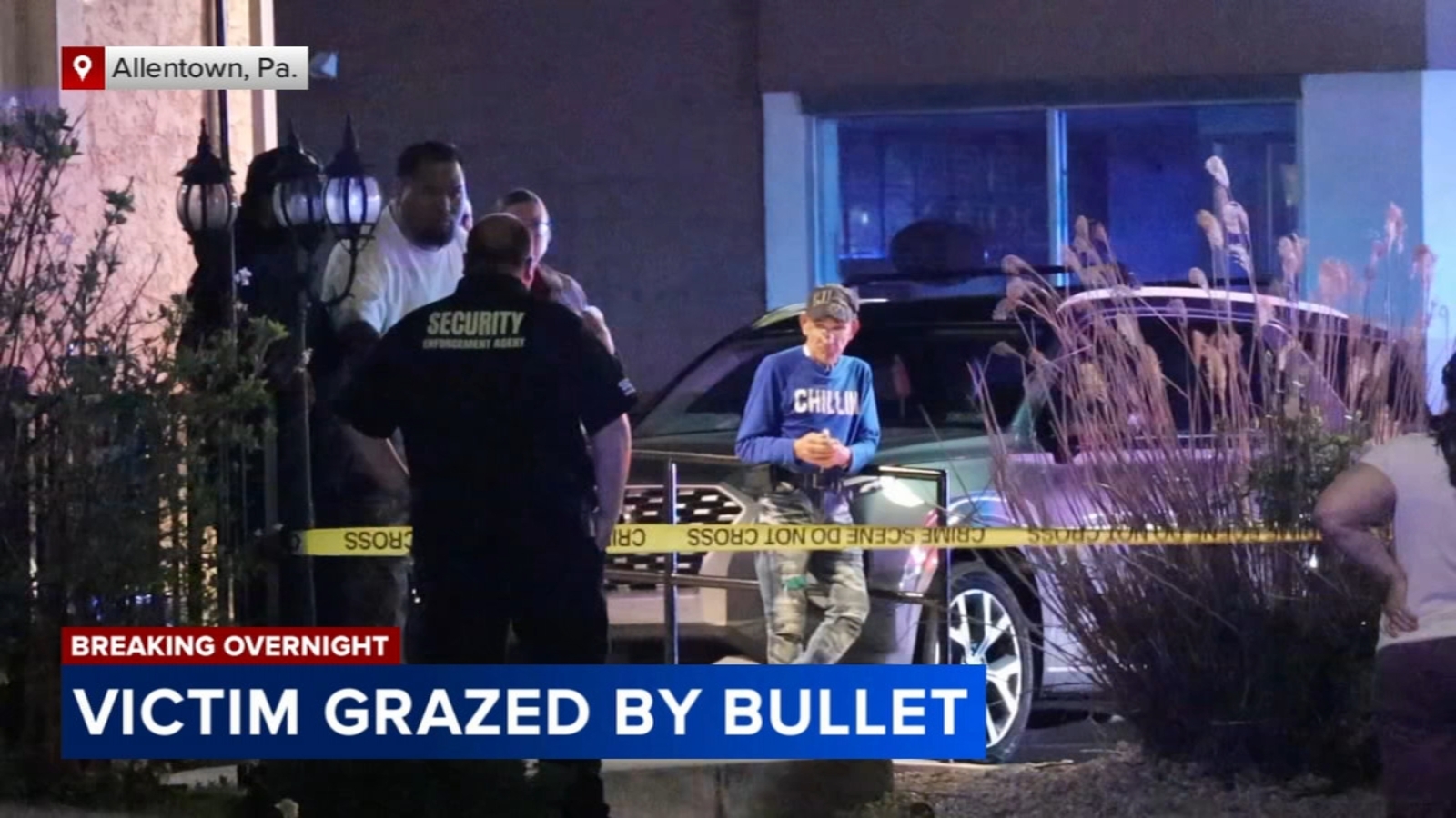 Victim grazed by bullet during shooting outside bar in Allentown ...