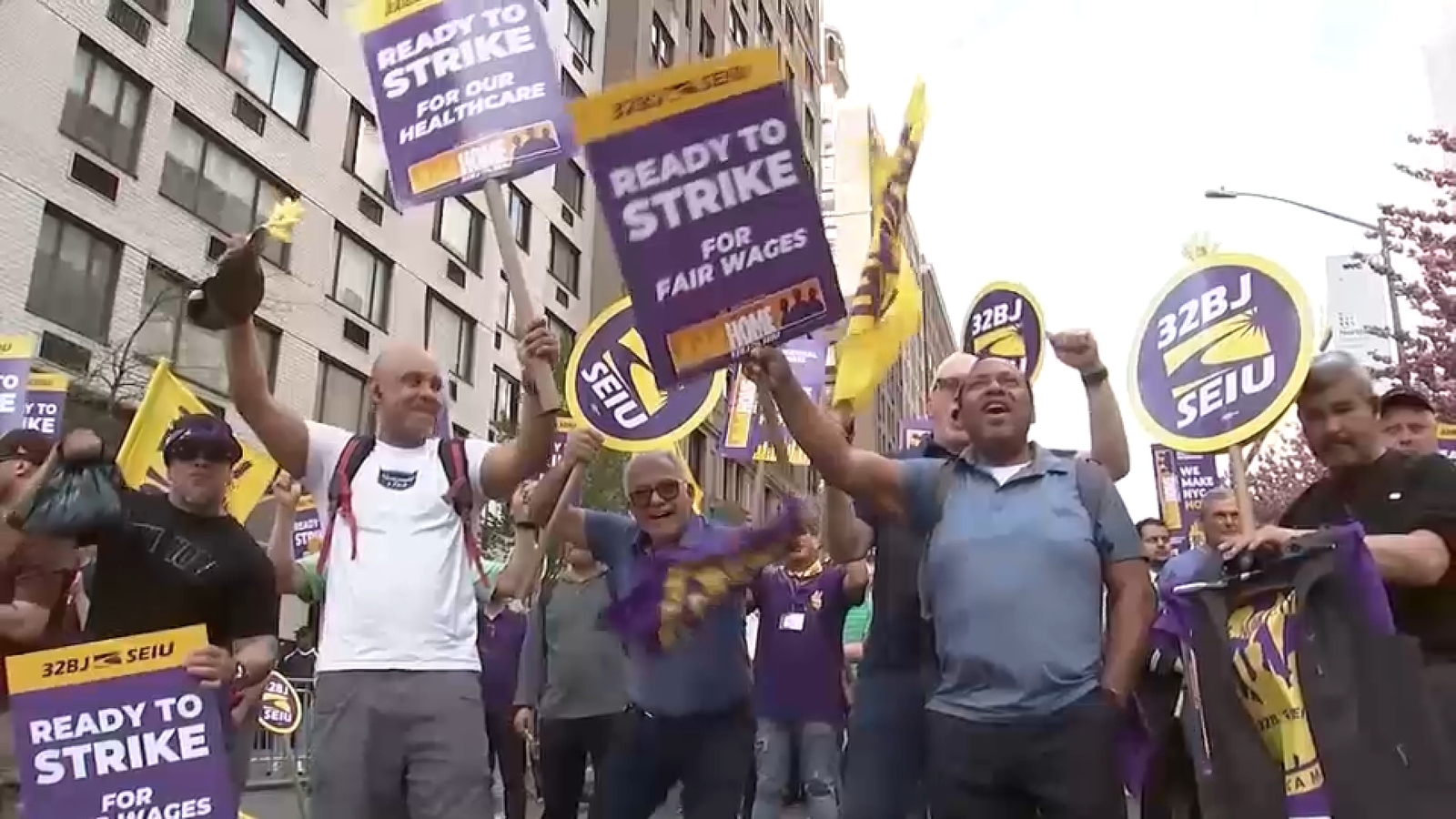 32bj strike
