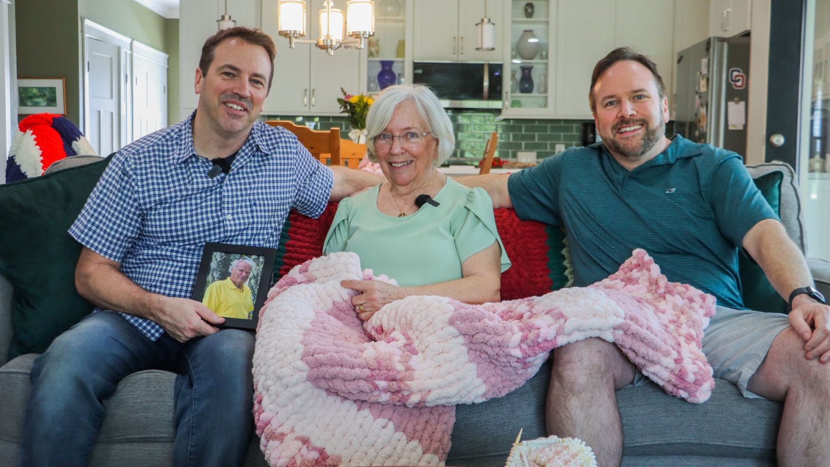 Pa. woman donates blankets to cancer center that treated her late husband