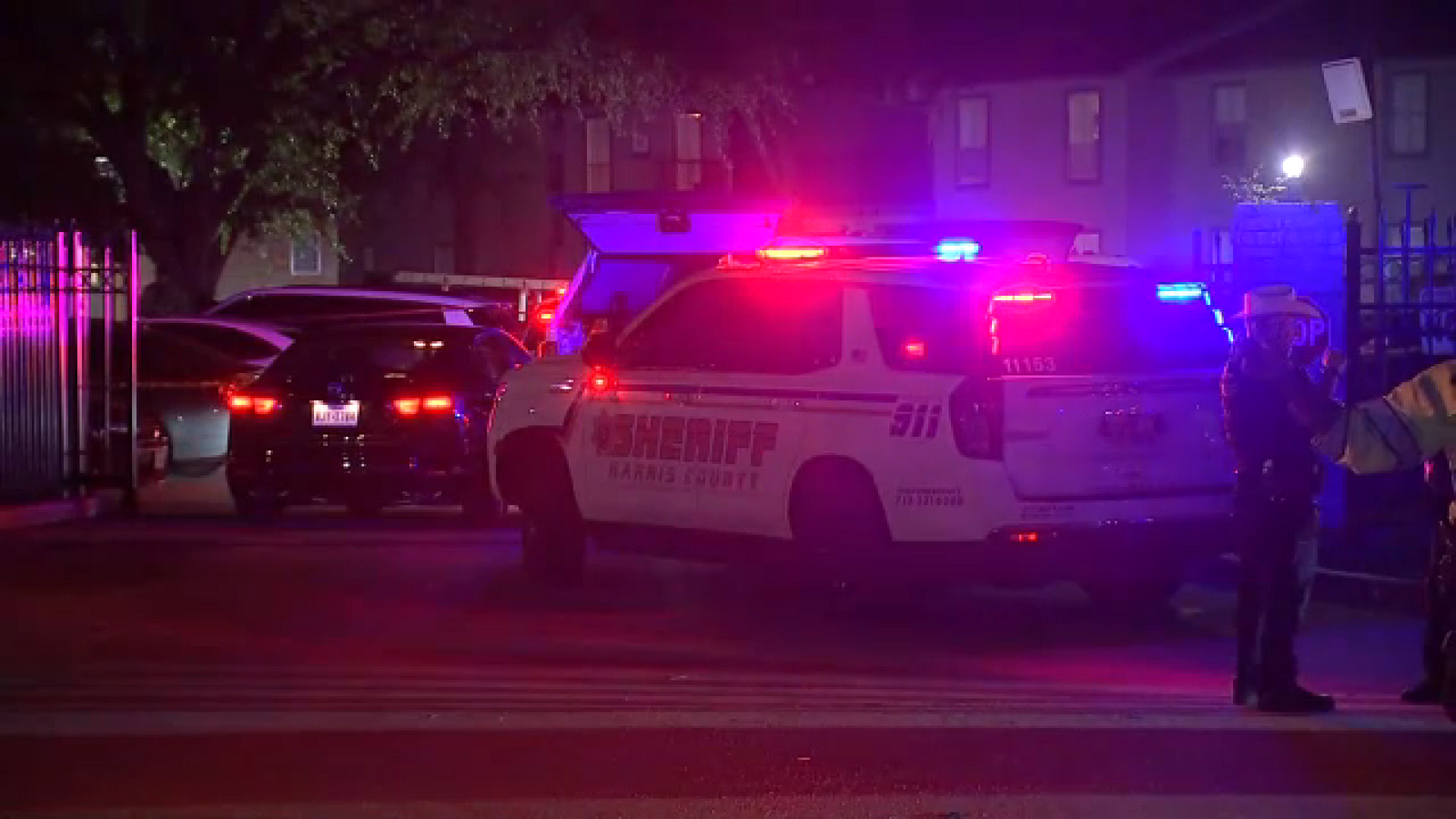 1 detained after man found shot to death at Cypress-area complex, sheriff says