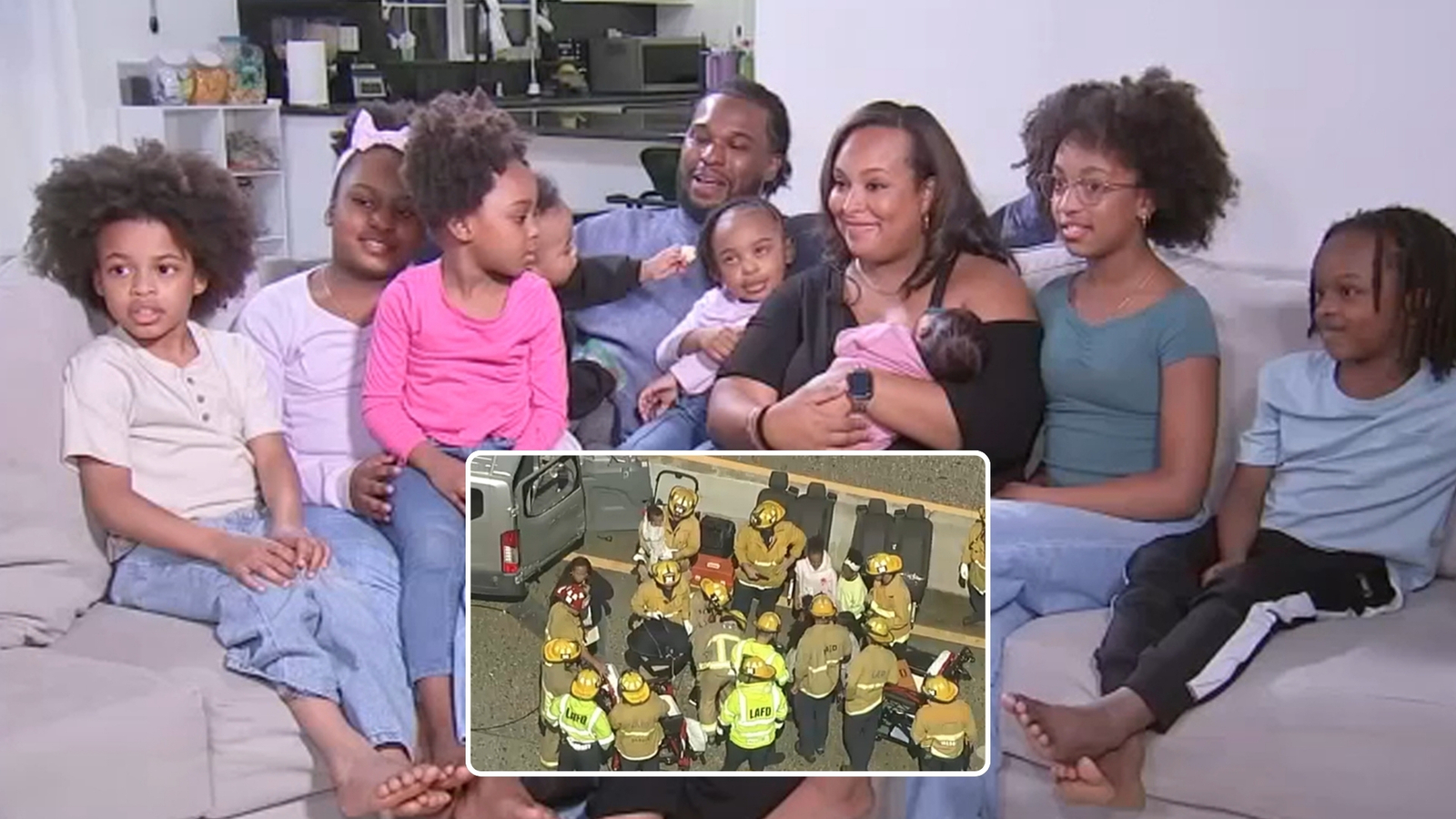 House of Lafond crash: Influencer family of 10 hurt in hit-and-run crash on 170 Freeway in North Hollywood House of Lafond crash: Influencer family of 10 hurt in hit-and-run crash on 170 Freeway in North Hollywood