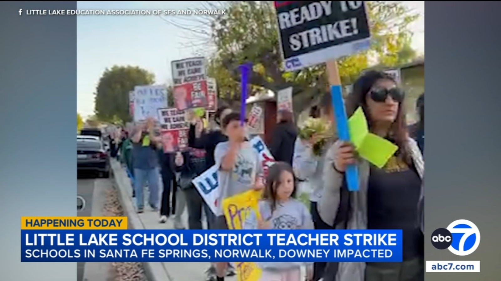 Little Lake City School District strike: Teachers walk out in Santa Fe Springs, Downey and Norwalk Little Lake City School District strike: Teachers walk out in Santa Fe Springs, Downey and Norwalk