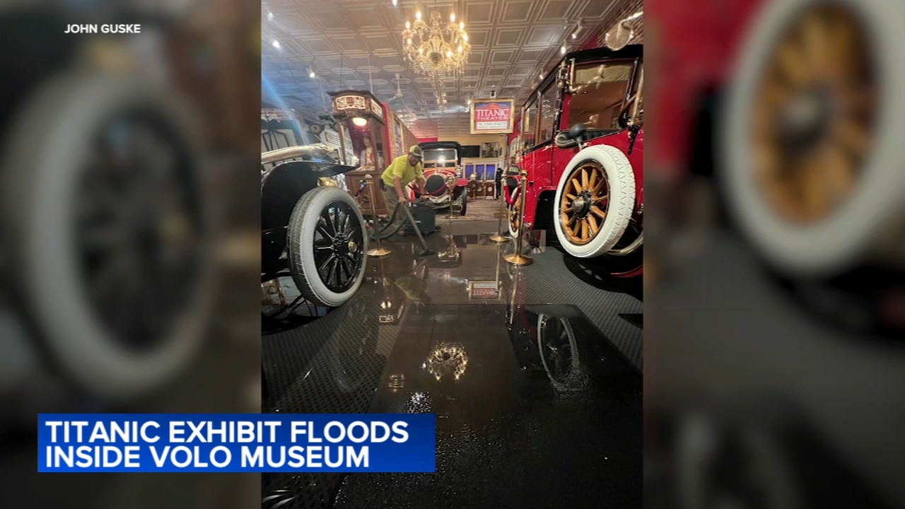 Titanic exhibit at Volo Museum floods on anniversary of sinking