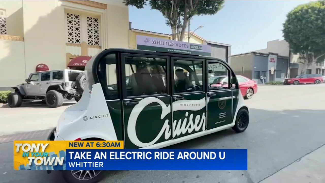 Electric Whittier Cruisers help ease traffic and get people across town