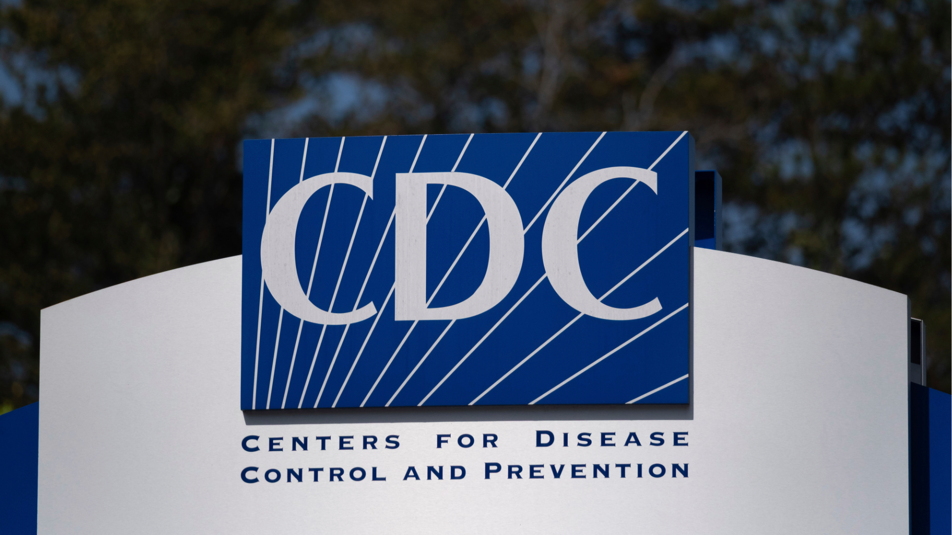 FILE - This April 1, 2025 photo shows the Centers for Disease Control and Prevention building in Atlanta.