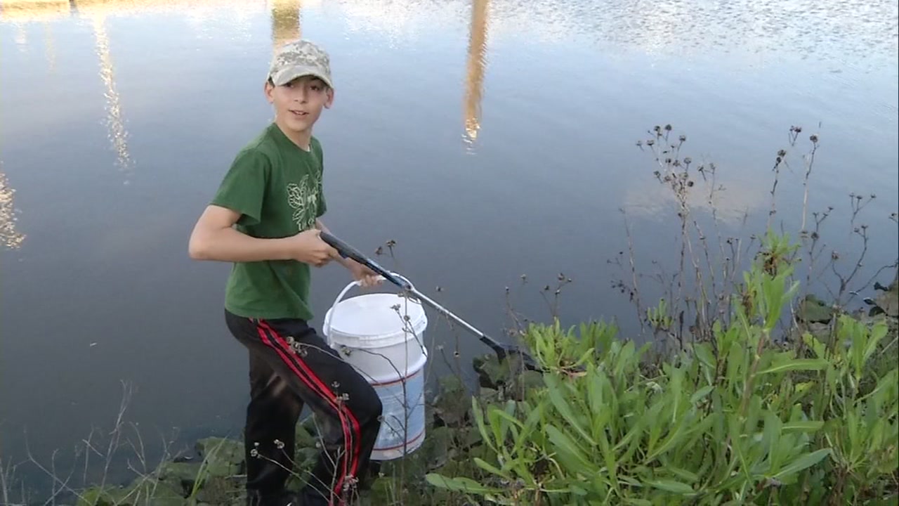 North Bay boy collects thousands of pounds of trash from Petaluma river