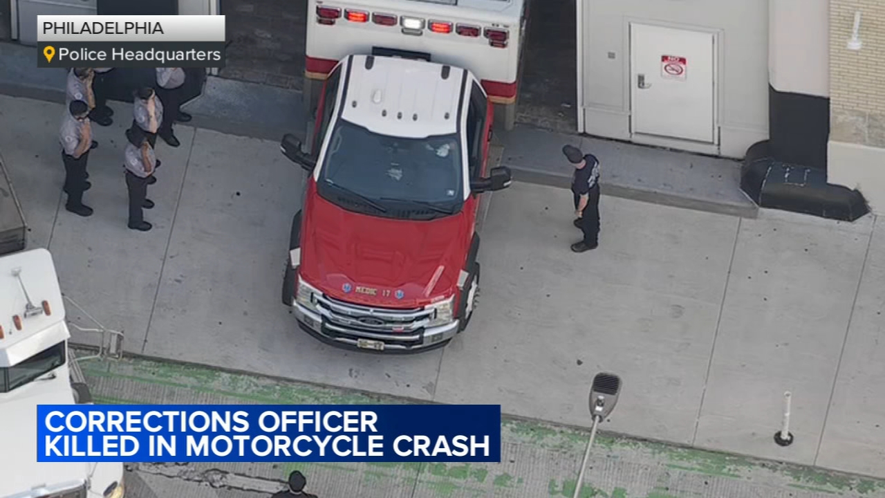 Philadelphia corrections officer dies in Holmesburg motorcycle crash while on way to work
