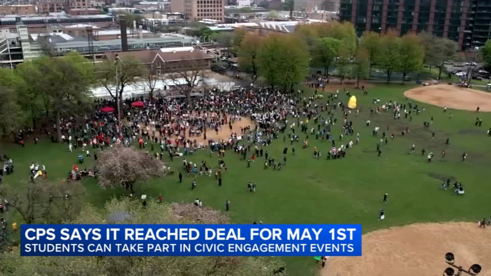 Chicago Public Schools, CTU agree to make May 1 day of civic action; school will remain in session
