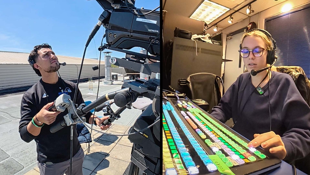 Student-run sports broadcast crew goes live at University of Delaware