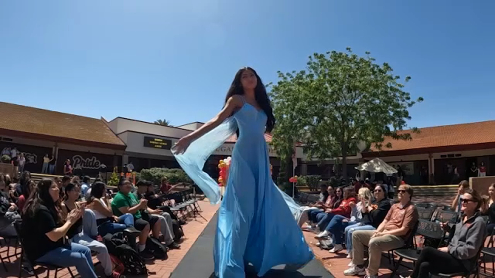 Golden Valley High School hosts fourth annual Cougar Closet prom fashion show