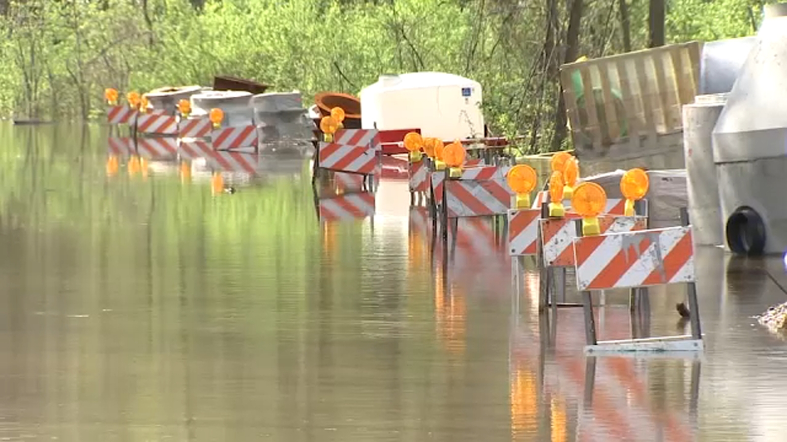 Chicago weather: Rounds of rainfall add to river flooding concerns in Lake County, Illinois