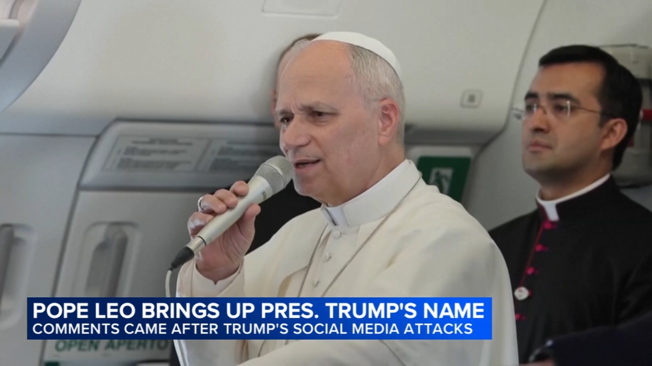 Pope Leo says 'not in my interest at all' to debate Trump