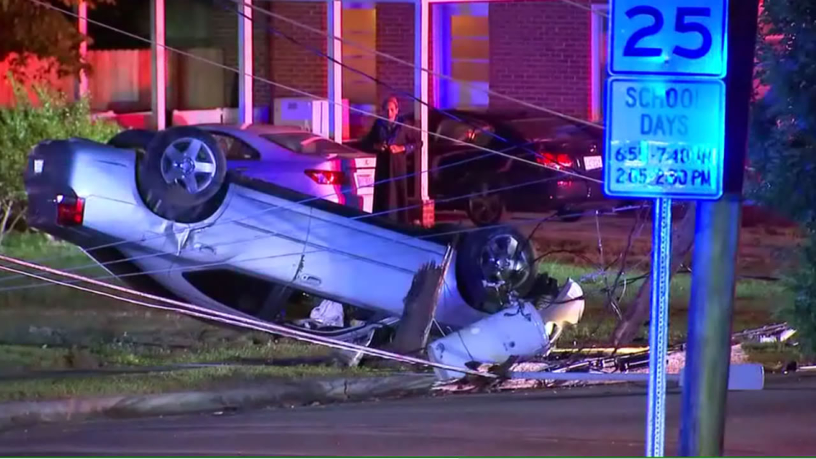 Man in Raleigh DWI crash that knocked out power to hundreds tested at