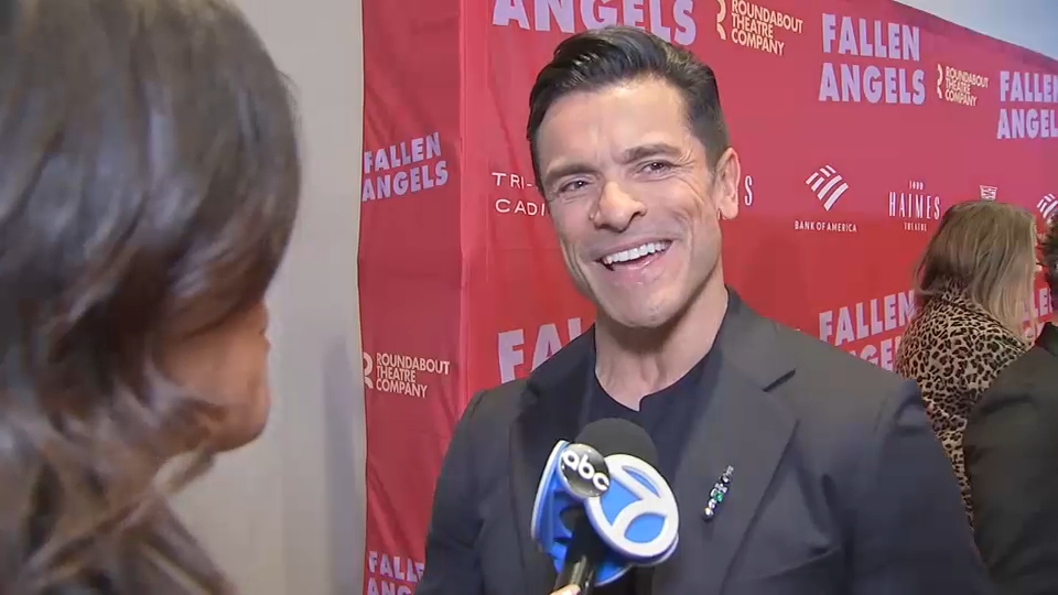 Mark Consuelos makes official Broadway debut in ‘Fallen Angels’