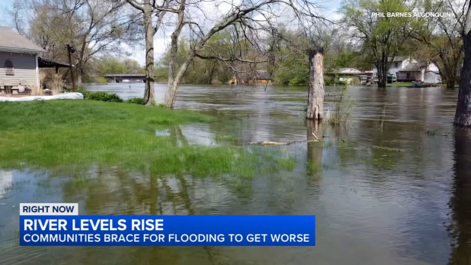 Chicago weather: River floodwaters impacting homes, roads in north suburbs after rounds of rainfall