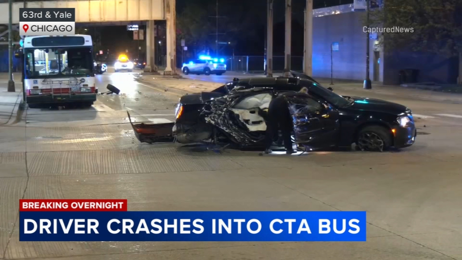 Driver in custody after CTA bus crash in Englewood, Chicago police say