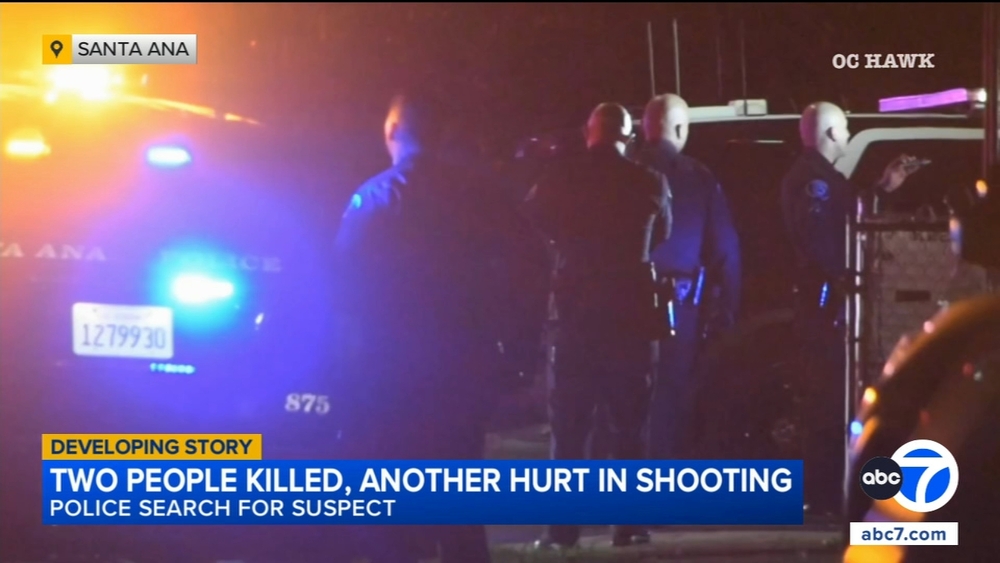 2 killed, 1 injured in Santa Ana shooting, police say