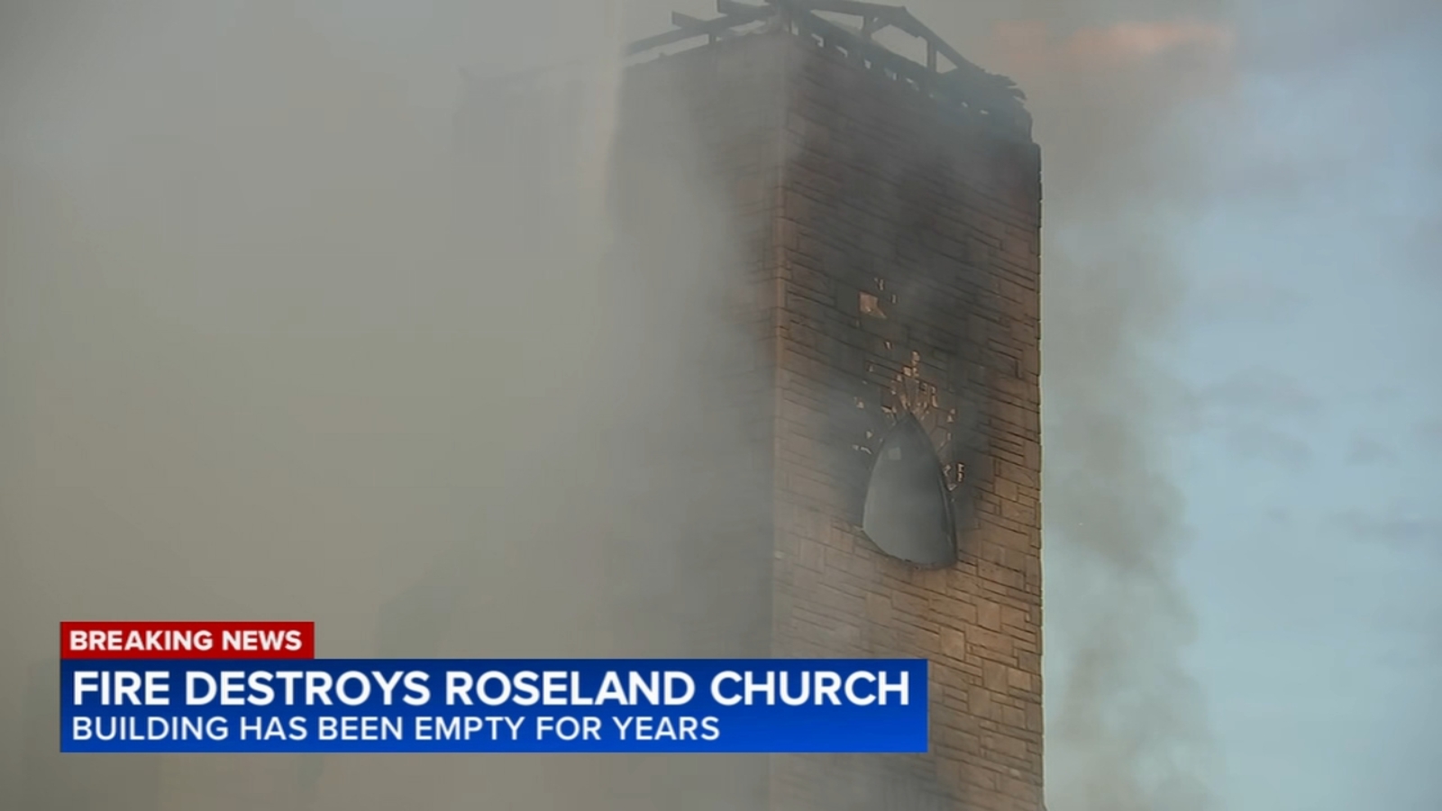 Crews battling large Roseland, Chicago fire today at vacant church in ...