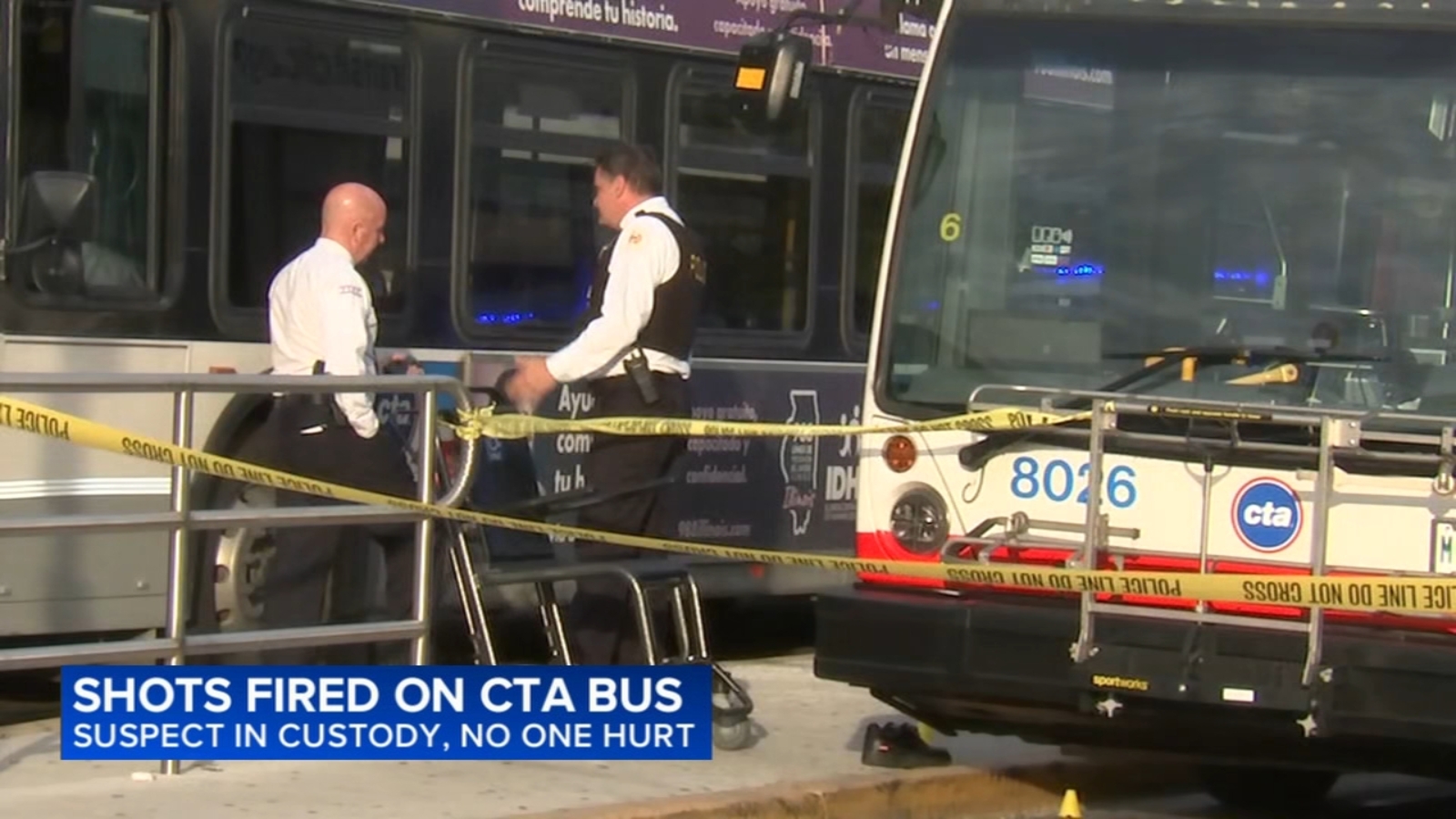1 in custody after shots fired on parked CTA bus near Midway Orange ...