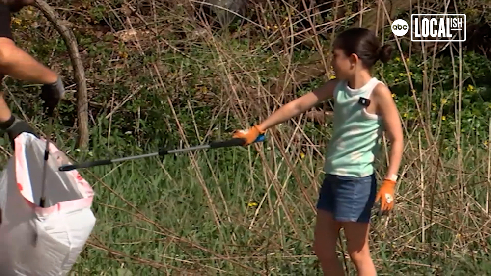 8-year-old girl gives a hoot, keeps her neighborhood park looking good