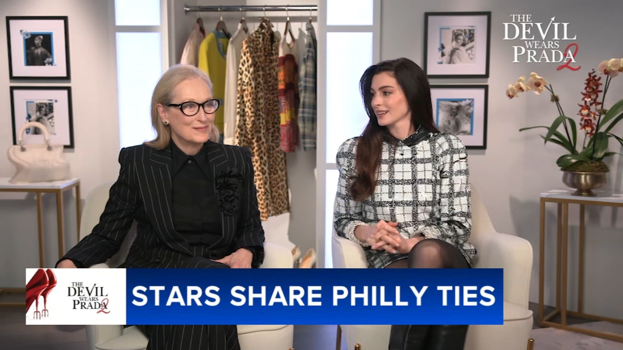 The Devil Wears Prada 2: Anne Hathaway and Meryl Streep talk Pa. roots