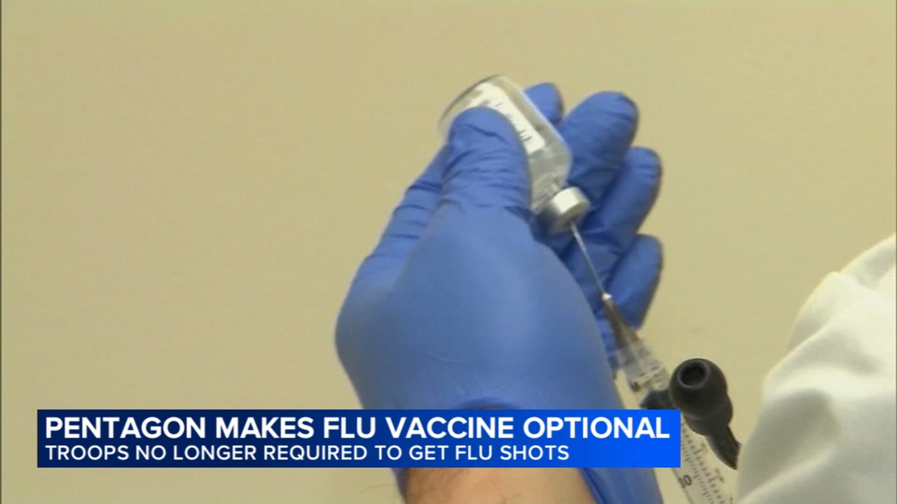 Flu vaccine no longer mandated for US troops, Hegseth says
