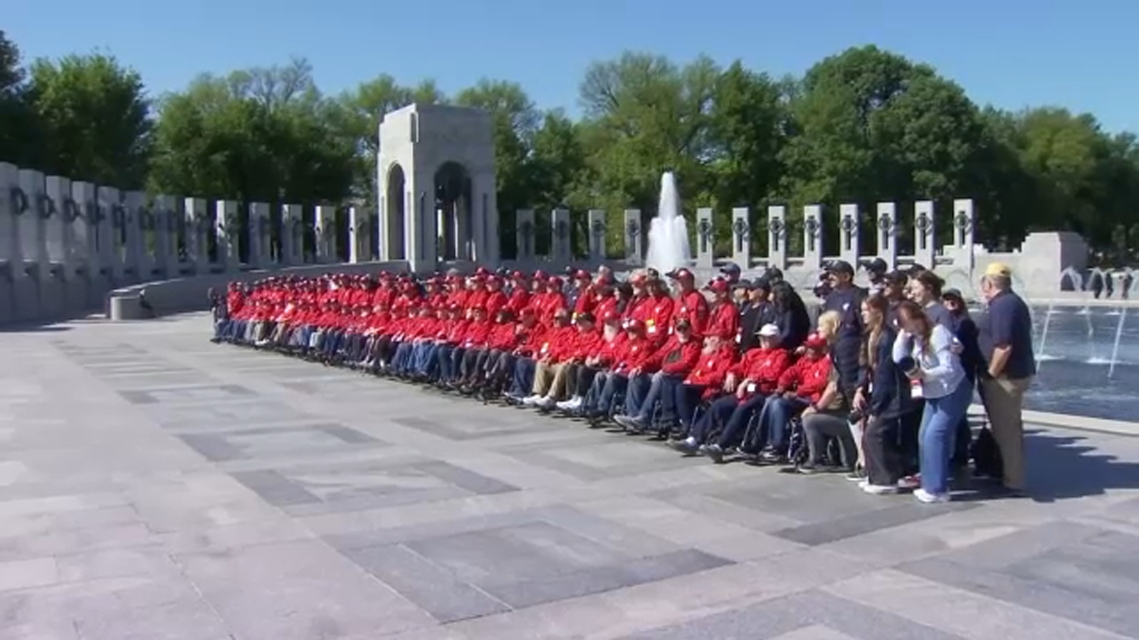 Central Valley honor flight veterans visit U.S. Capitol during Washington trip
