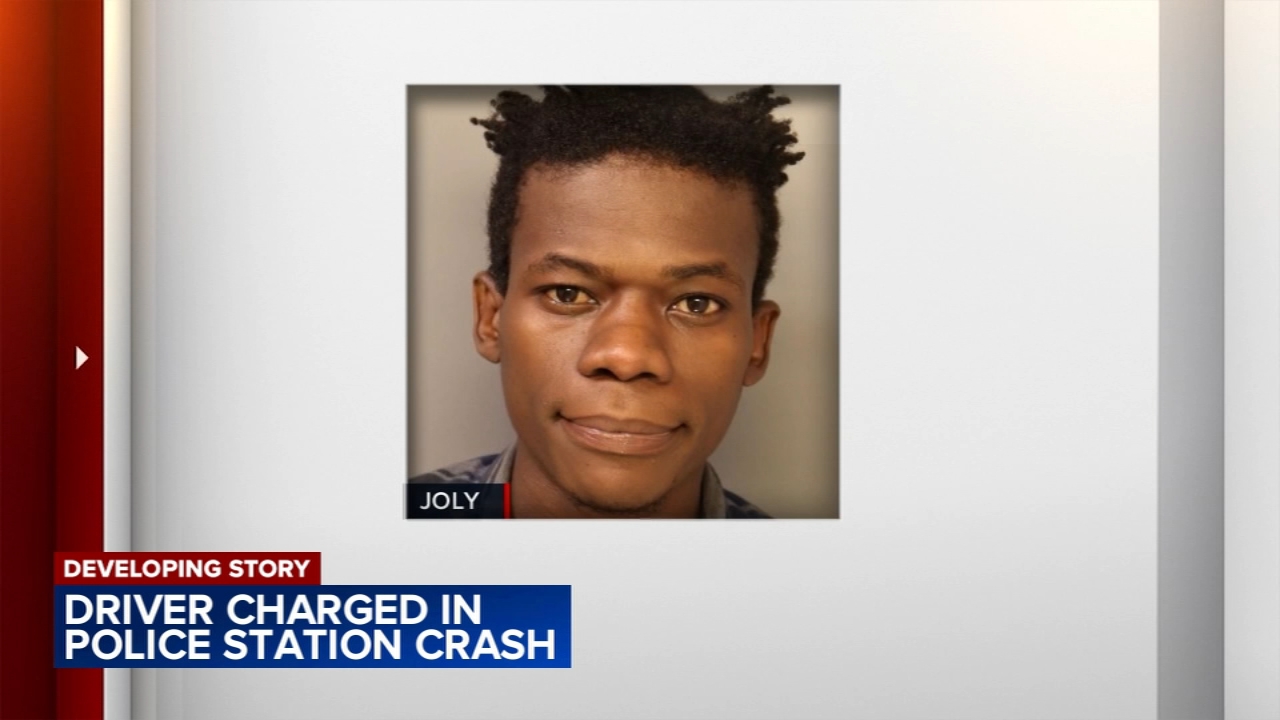 Man accused of deliberately crashing into police building identified