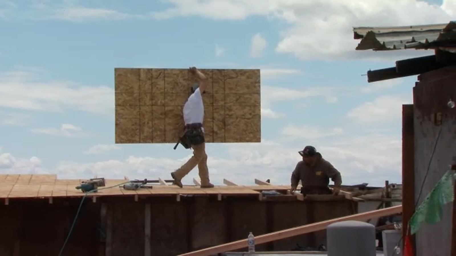 Family working to repair Atwater home after Tuesday's Tornado damage