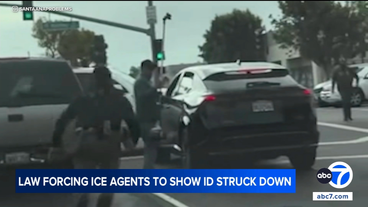 Federal appeals court blocks CA law requiring federal agents to wear identification