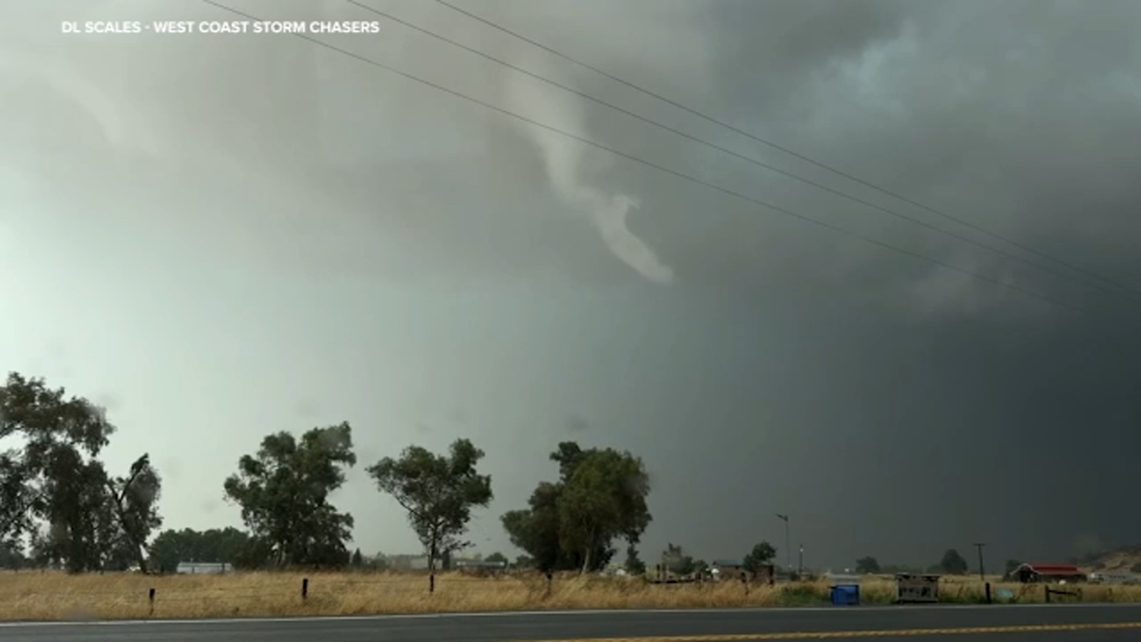 Storm chaser travels 10 hours to Central Valley, captures tornado up close