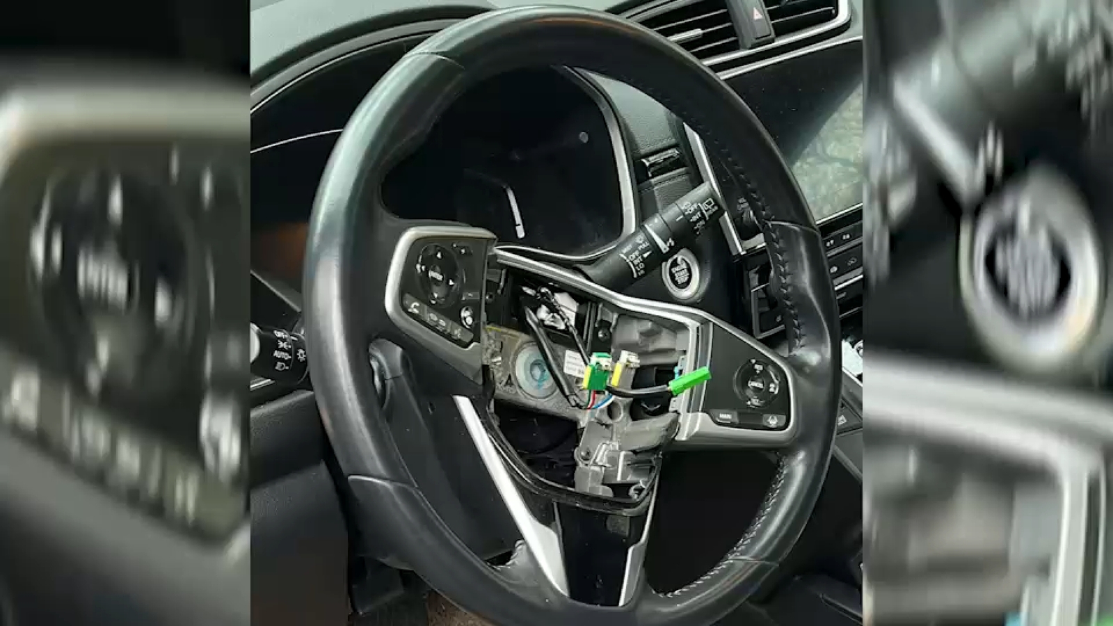 Thieves steal airbags, leave at least a dozen cars trashed in Teaneck, New Jersey