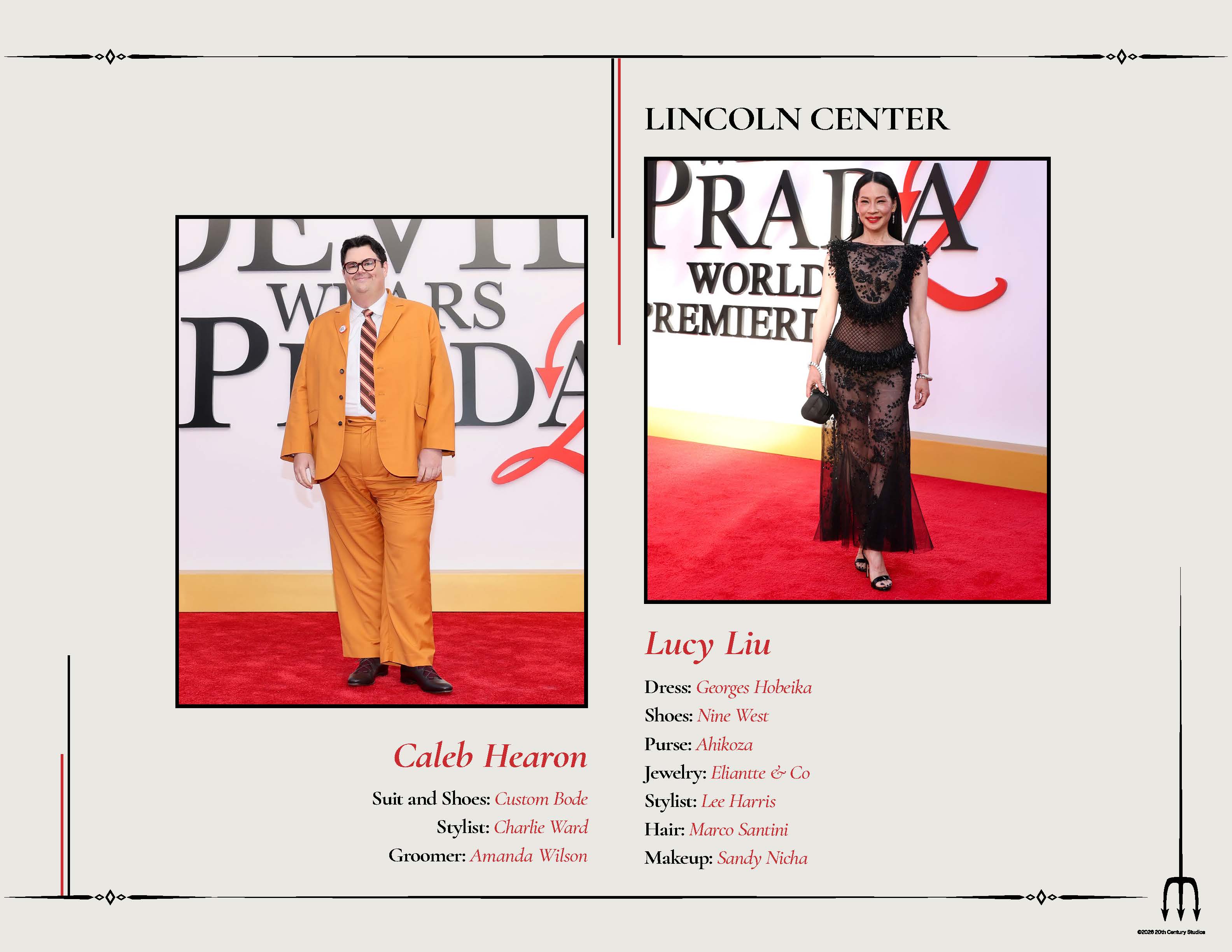 Eighth page of "The Devil Wears Prada 2" New York City lookbook