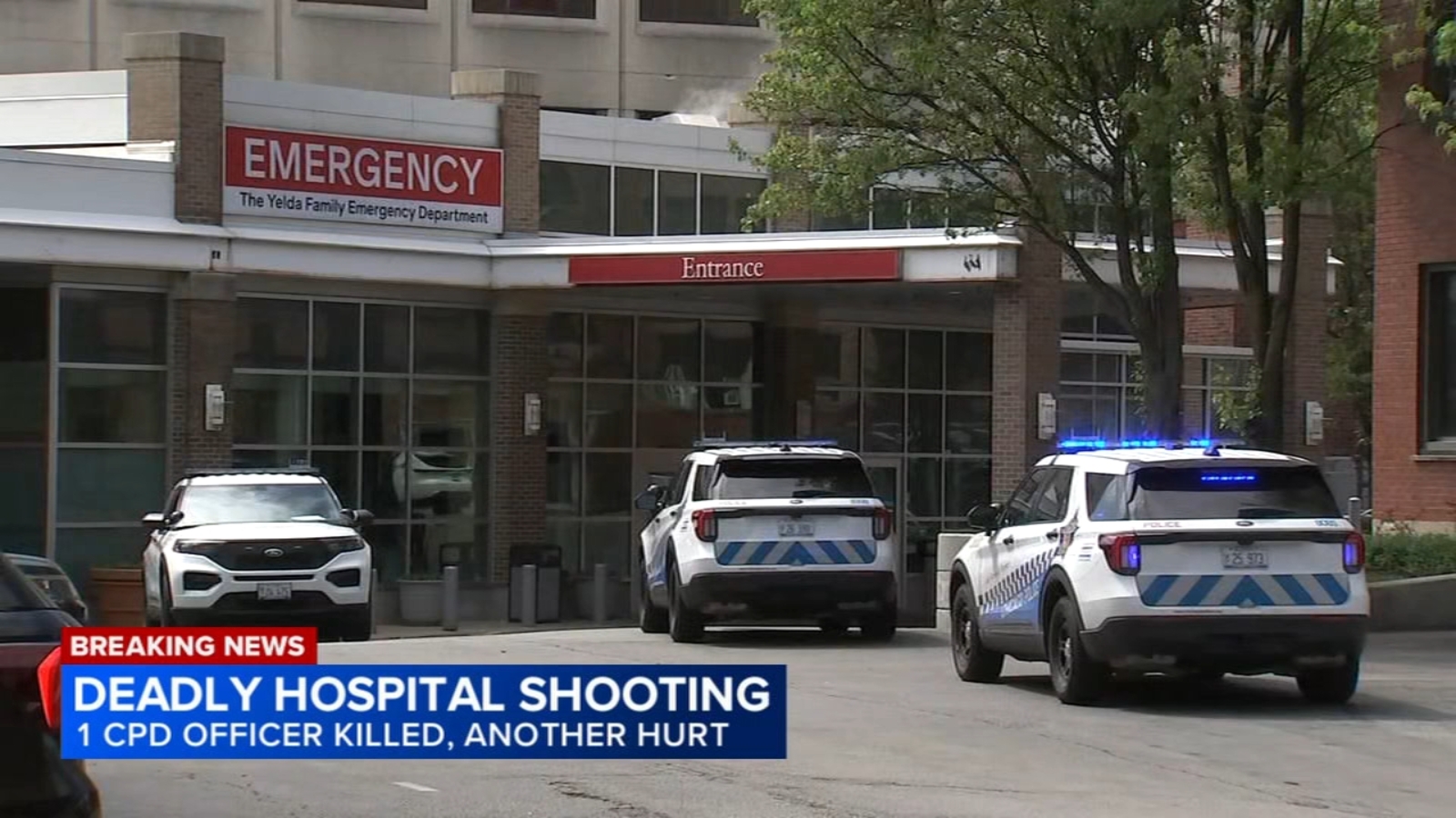 Chicago police officer killed, another critically injured in shooting at Ravenswood Swedish Hospital