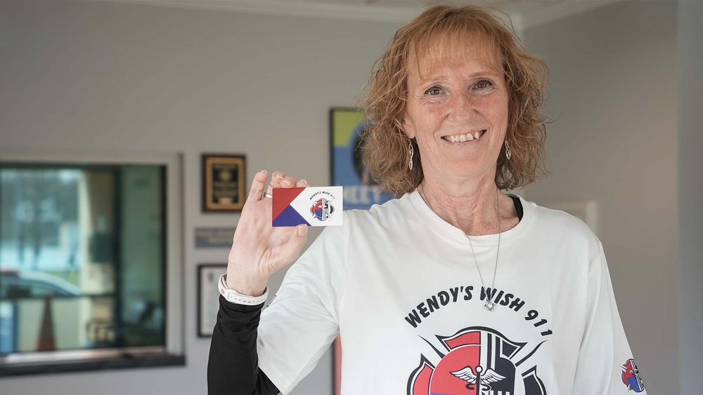 'Wendy's Wish 911' promotes ALS awareness with first responders 