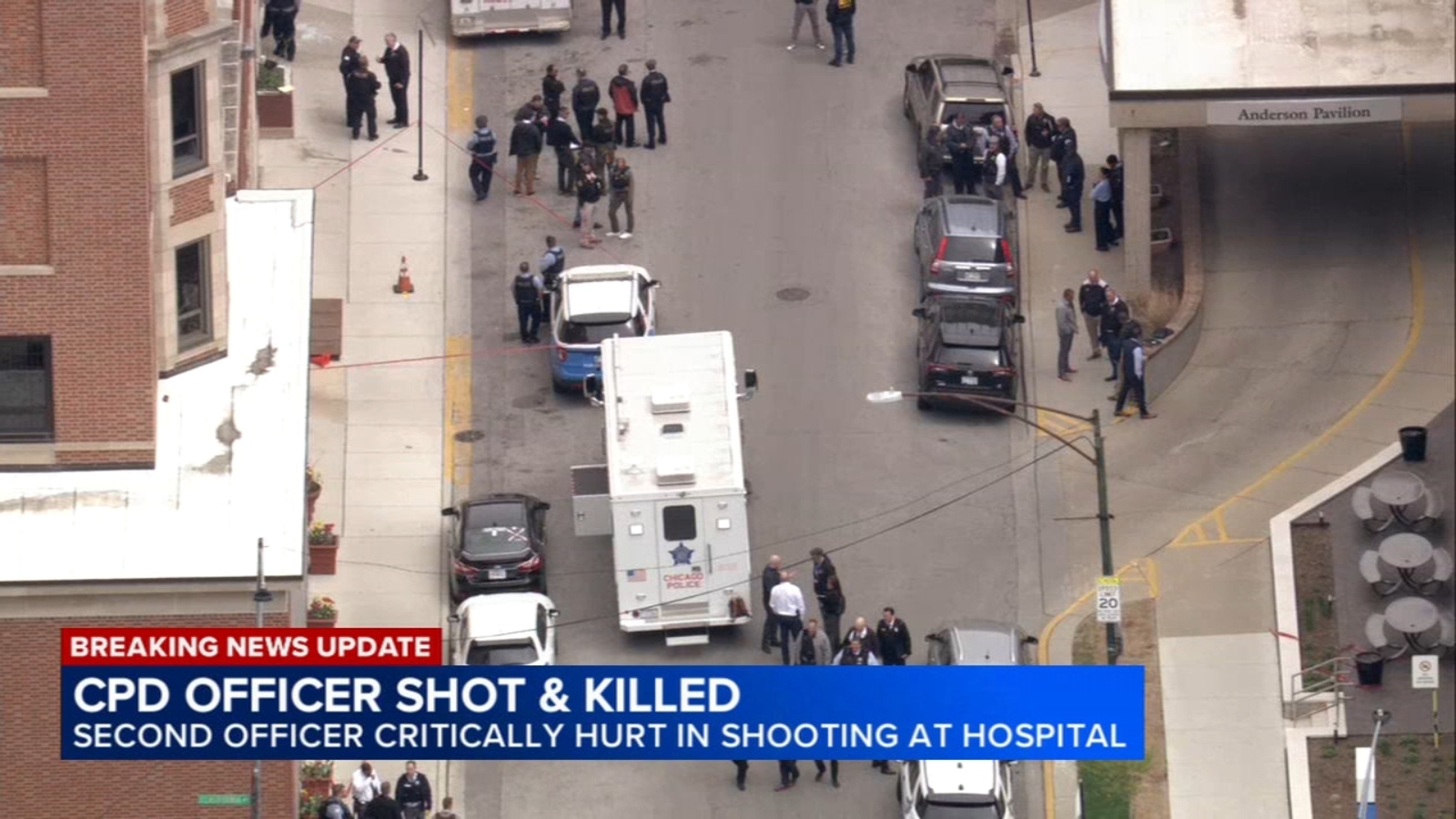 Chicago police officer killed in shooting at hospital identified; other officer critically hurt