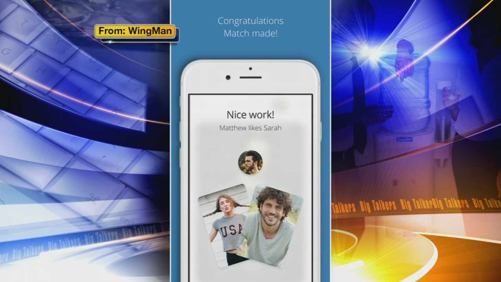 'Wingman' app allows your friend to choose your perfect match 6abc