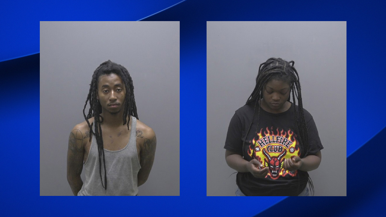Trevonte J. McGhee (left) and Cazaria M. Russell