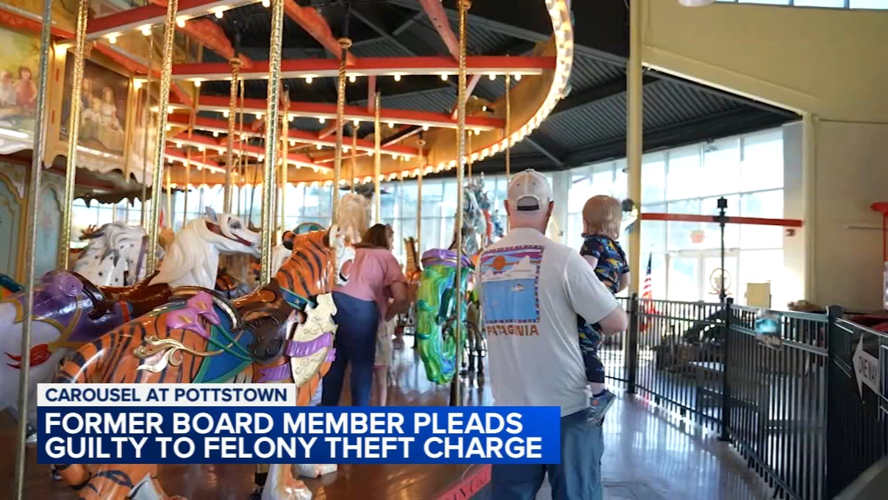 Former board member for Carousel at Pottstown pleads guilty to felony theft
