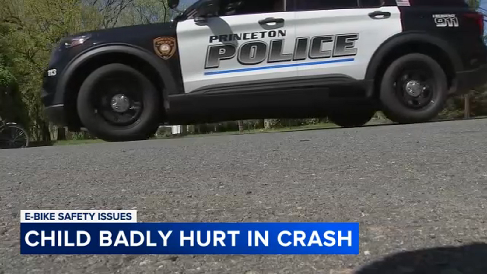 Juvenile critically injured in Princeton e-bike crash as New Jersey prepares new regulations