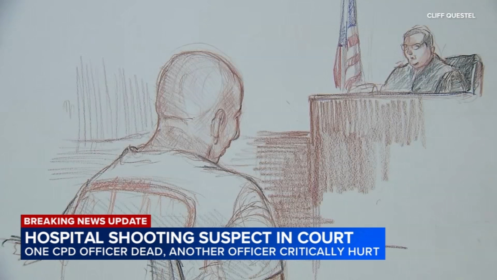 Man shot two officers, one fatally, while being prepped for scan at Swedish Hospital: prosecutors