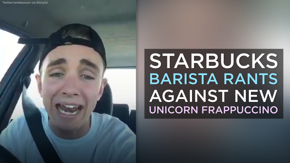 'Don't order it!' Starbucks barista goes off on Unicorn Frappuccino