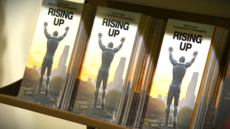 'Rising Up' brings Rocky statue inside the PMA for first time