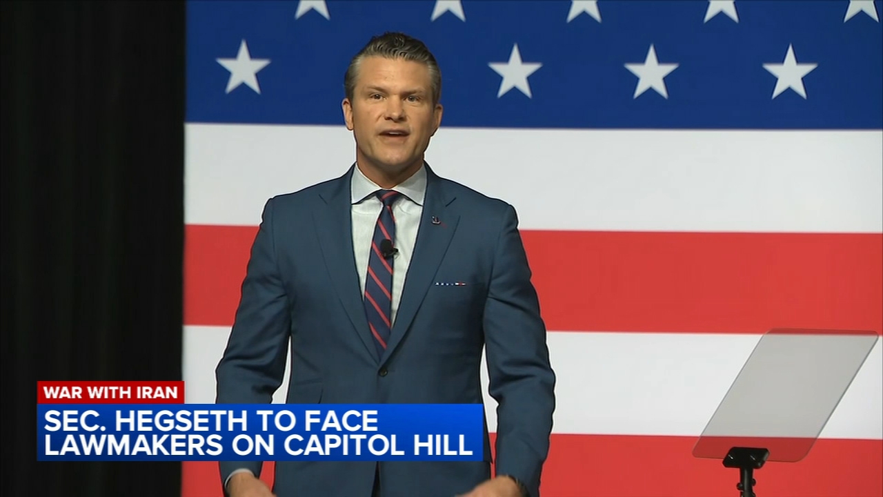 Hegseth goes before Congress for the first time since the Iran war started