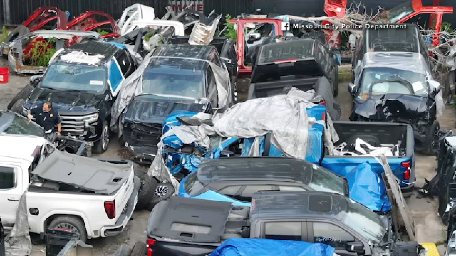 Missouri City police bust chop shop operation, discovering at least 10 stolen cars, officials say