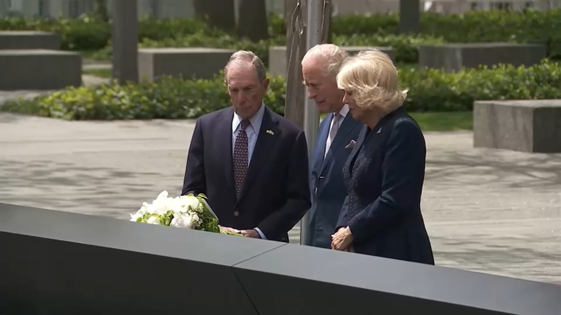 King Charles III and Queen Camilla kick off New York trip by honoring victims at the 9/11 Memorial