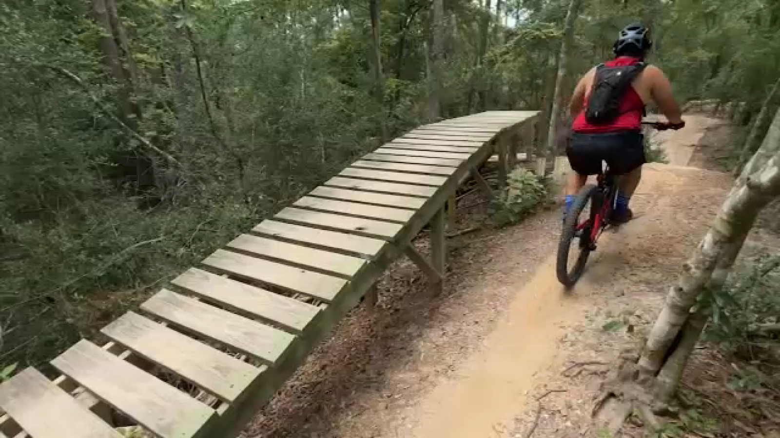 Cypress-area bike trail features set to be demolished, flood control district says